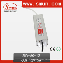 Impermeable al aire libre del conductor de Smun 60W 12V LED con el CE RoHS